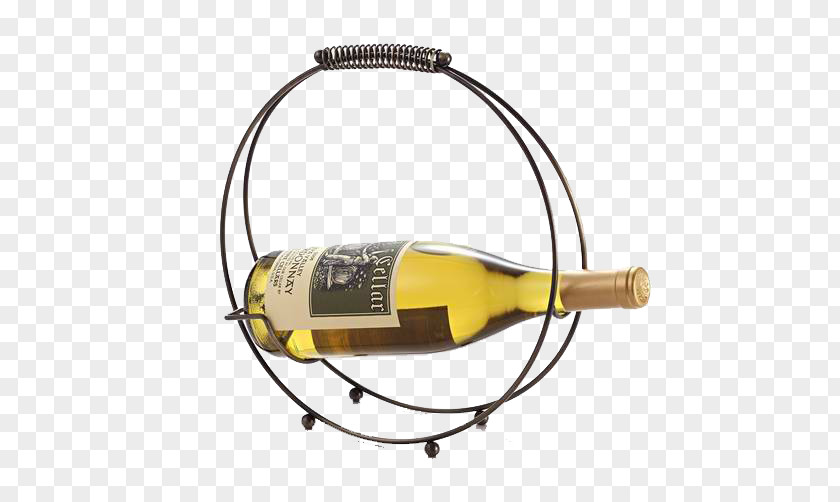 Circle Wine Rack Red Liqueur Bottle PNG