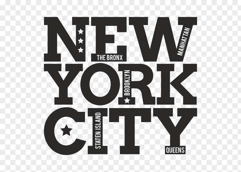 New York City Vector Logo Font Brand Pattern PNG