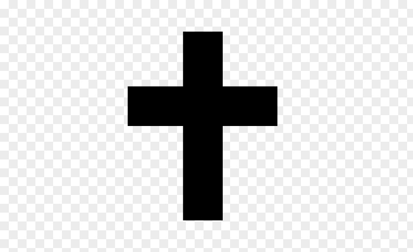 Religious Vector Black Christian Cross Clip Art PNG
