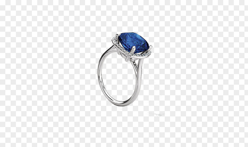 Sapphire Earring Blue Diamond PNG
