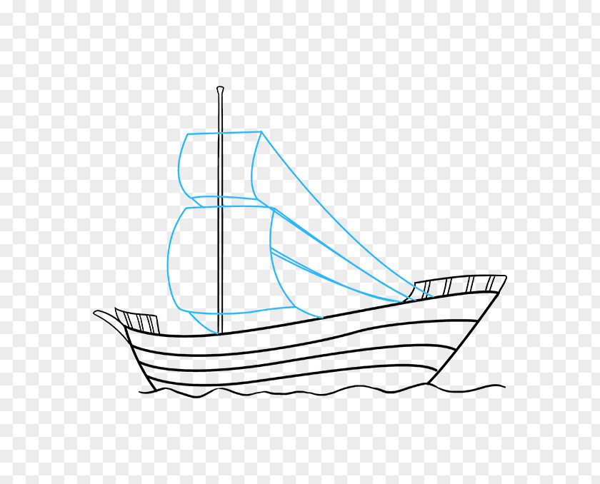 Ship Drawing A Pirate Piracy Caravel PNG