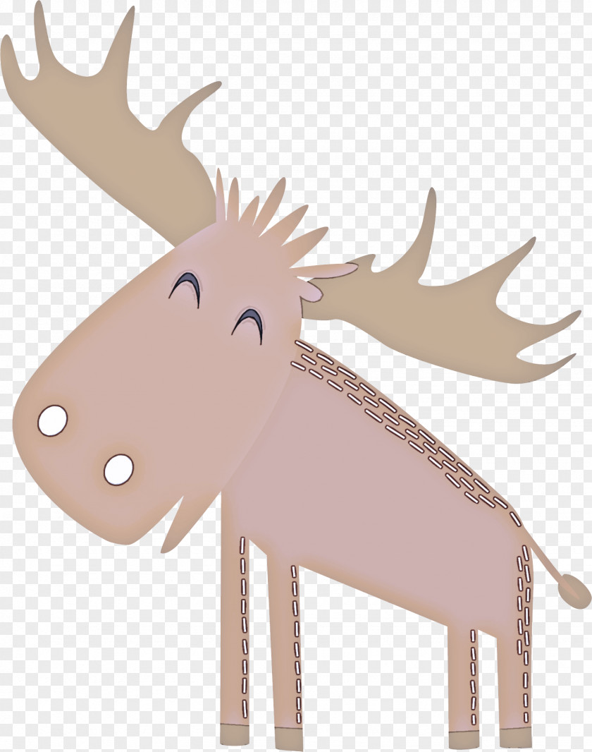 Fawn Horn Reindeer PNG