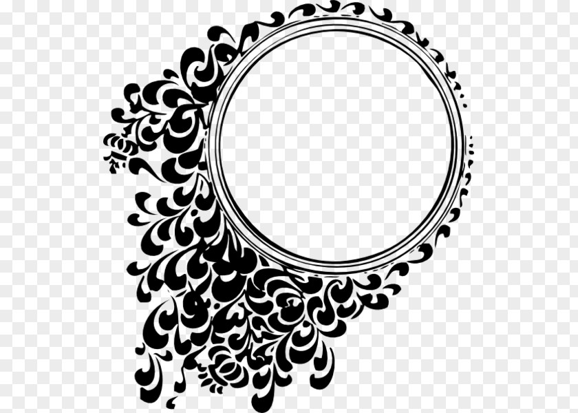 FILIGREE Circle Clip Art PNG