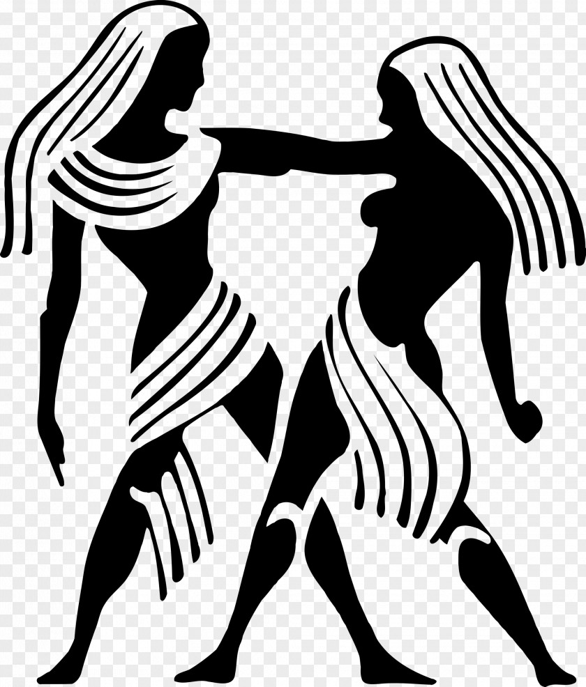 Gemini Picture Twin Astrological Sign Zodiac Astrology PNG