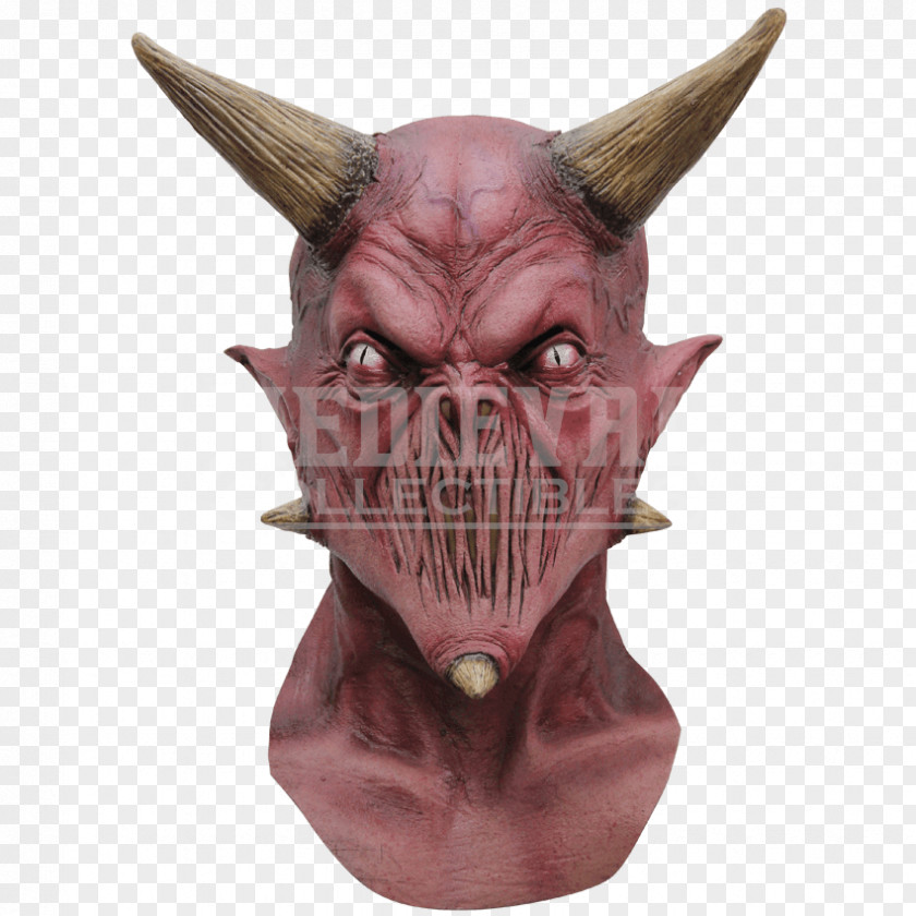 Mask Lucifer Devil Halloween Costume PNG