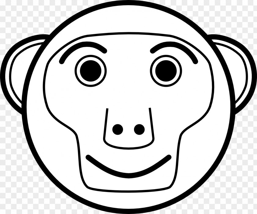 Mask Primate Monkey Chimpanzee Clip Art PNG