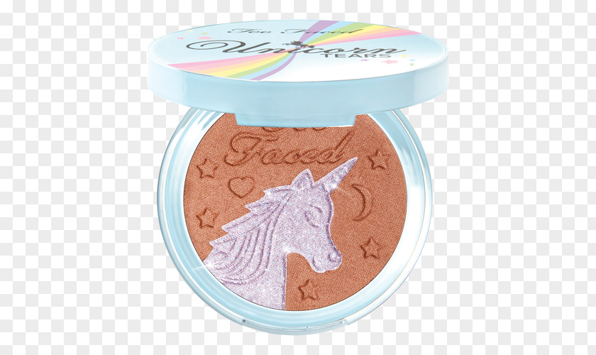 Pink Sofa Cosmetics Sephora Unicorn Face Powder Lipstick PNG