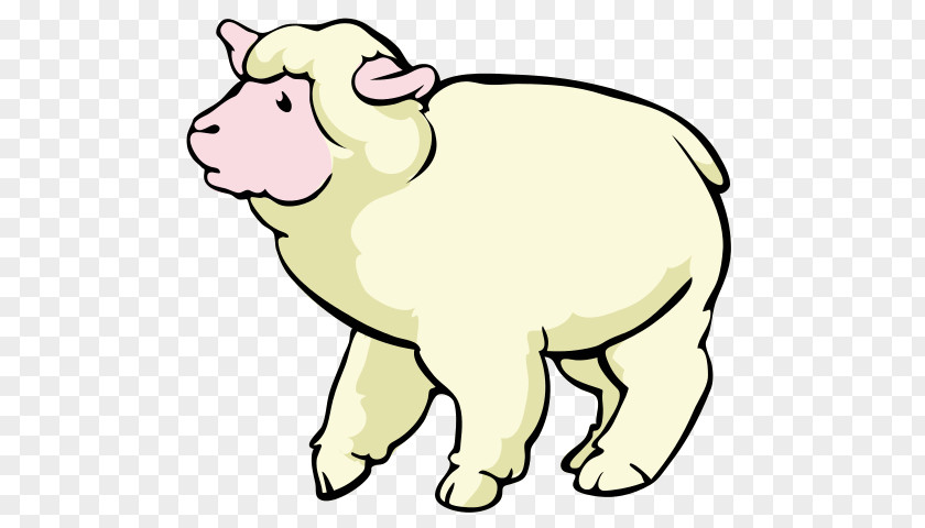 Sheep Cartoon Clip Art PNG