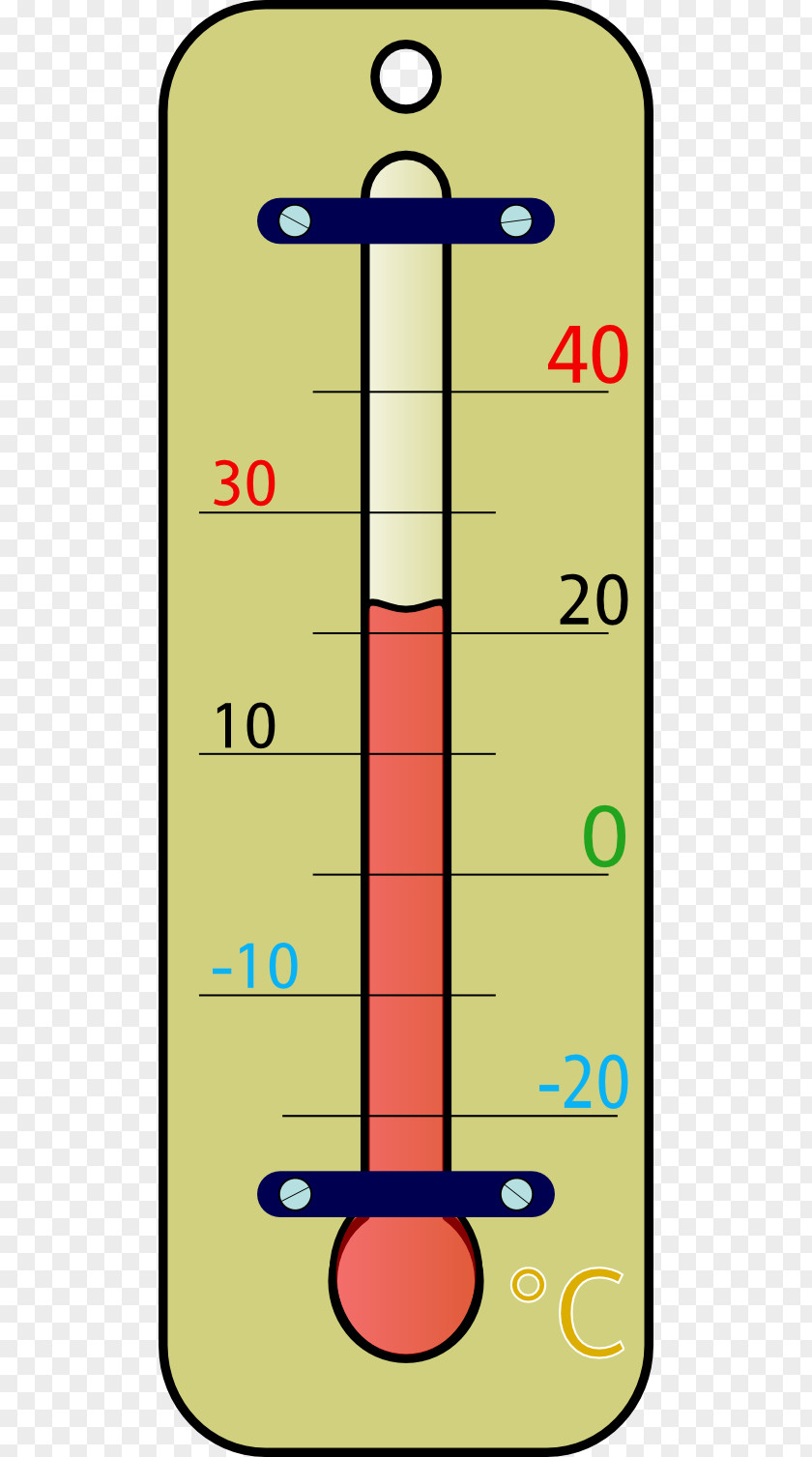 Thermometer Outline Celsius Clip Art PNG