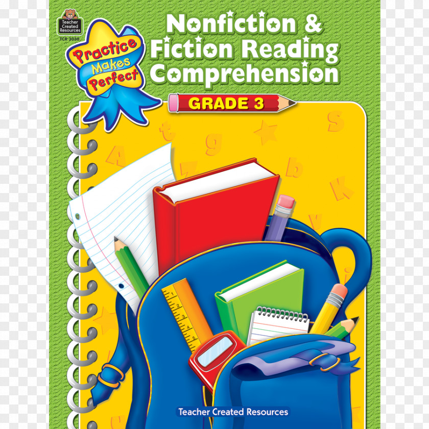Third Grade Nonfiction & Fiction Reading Comprehension: 2 3 Comprehension 5 PNG