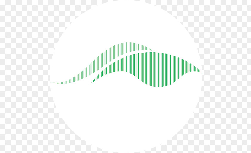 Wave Logo Green Leaf PNG