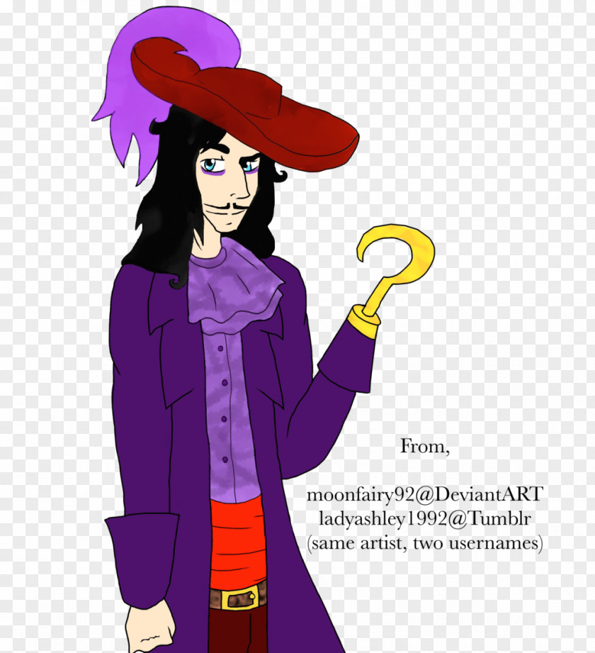 Captain Hook Clothing Accessories Costume Design Cartoon PNG