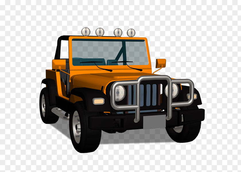 Free-for-song Truck Pull Material Jeep Wrangler Car CJ Van PNG
