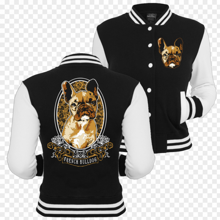 French Bulldog Drawing Sleeve T-shirt Jacket Clothing Overcoat PNG