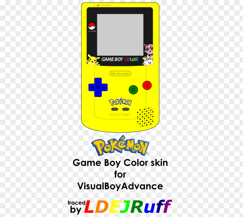 Game Boy Pokémon Yellow Red And Blue Puzzle Challenge PNG