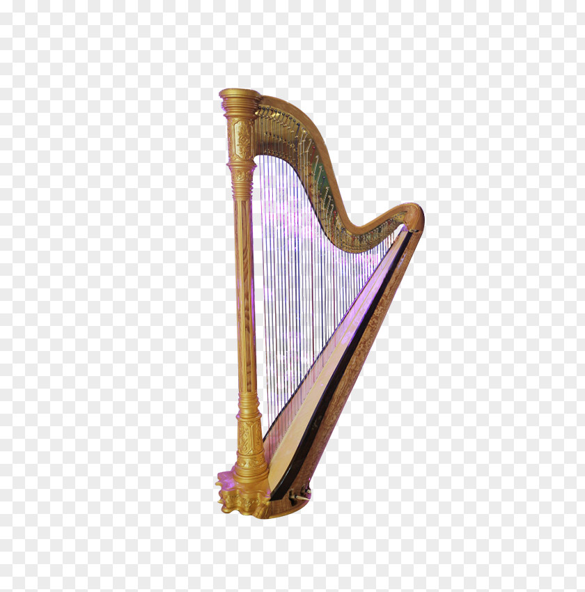 Harp Musical Instrument Icon PNG