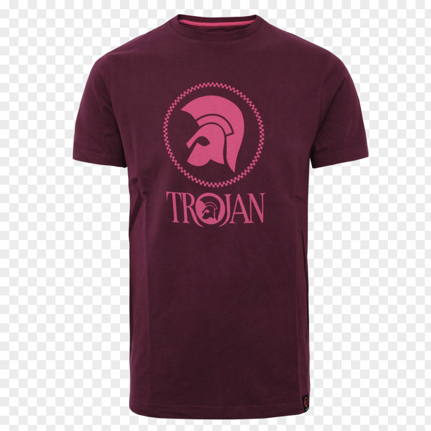Masters Clothing T-shirt Trojan Box Set Series Records Logo Pink M PNG