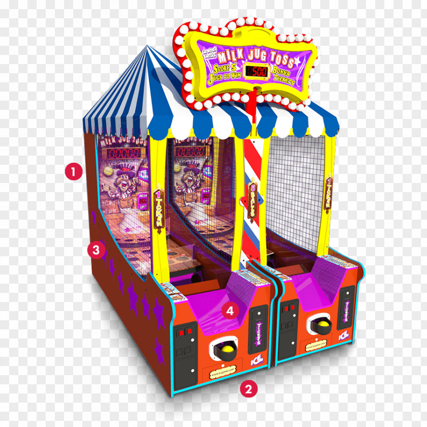Milk Arcade Game Video Toy PNG