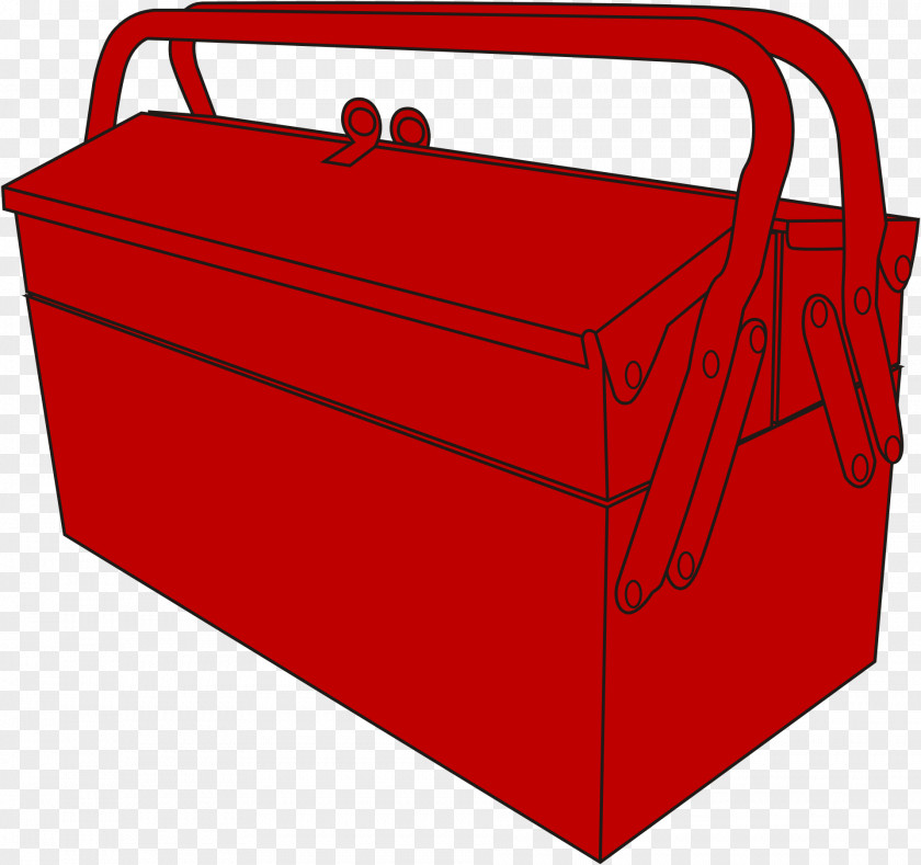 Red Toolbox Clip Art PNG