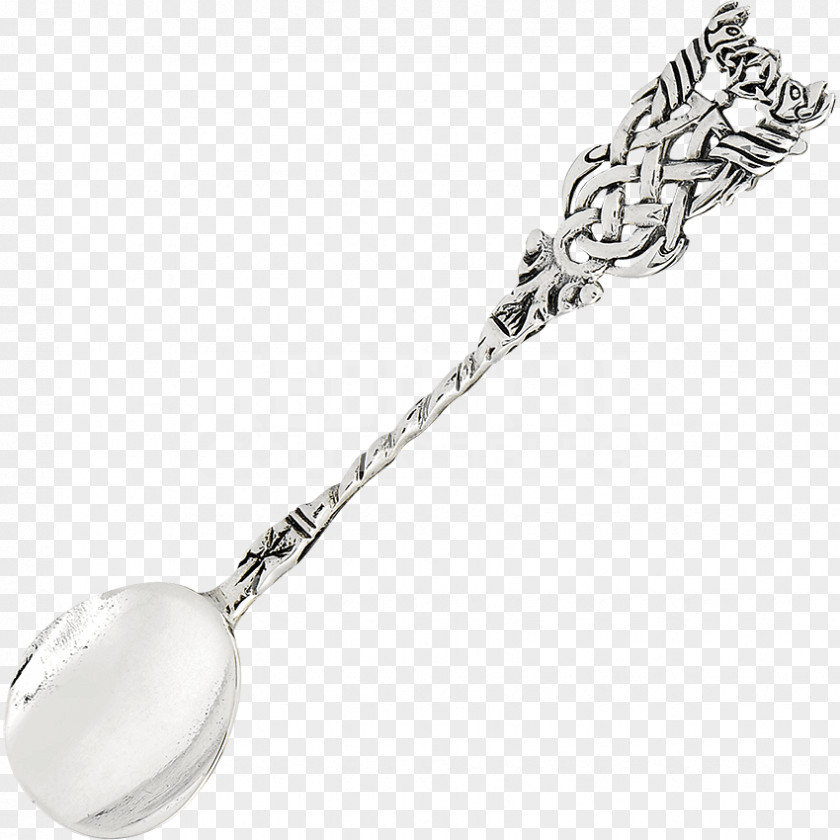 Spoon Silver Body Jewellery PNG