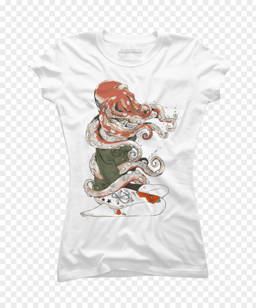 Birdcage By Octopus Artis T-shirt Top Clothing Fashion PNG