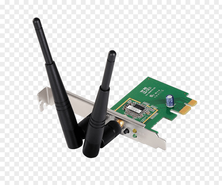 Computer Edimax EW-7612PIn IEEE 802.11n-2009 Wireless Network Interface Controller PCI Express PNG