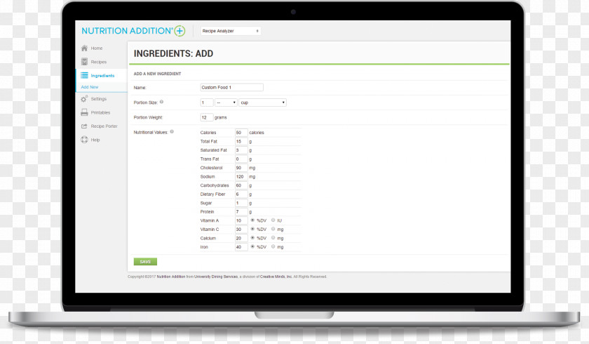 Ingredients Computer Program Monitors Application Programming Interface API Testing Personal PNG