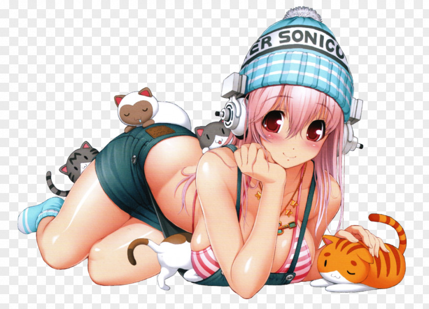 Super Sonico Anime Nitroplus Character PNG Character, clipart PNG