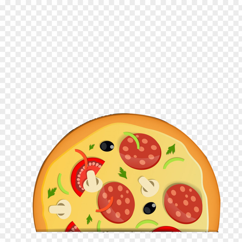 Tomato Pizza Photography Euclidean Vector Illustration PNG