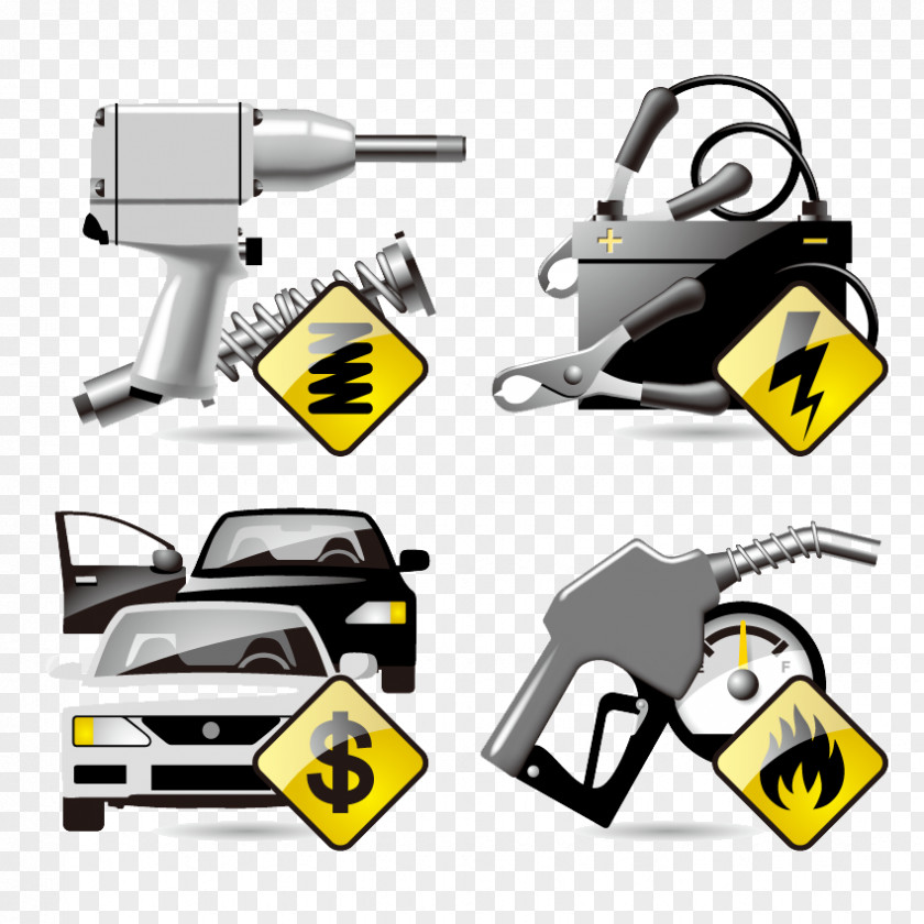 Oil Gun Car Maintenance, Repair And Operations Motor Vehicle Service Automobile Shop PNG