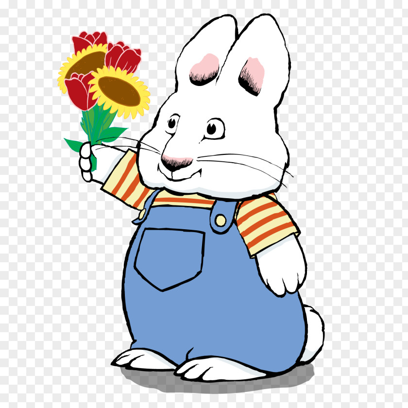 Ruby Max Bunny Character Cartoon PNG