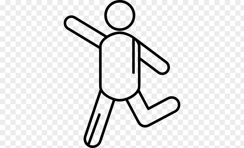 Stick Figure Running Sport Clip Art PNG
