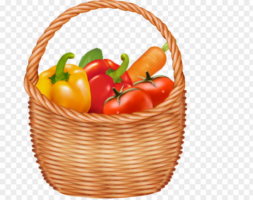 Storage Basket Tomato PNG