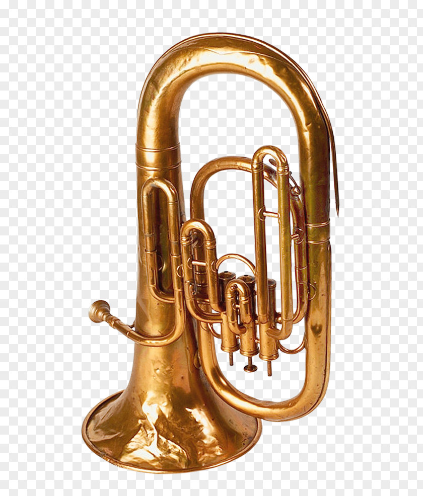 Musical Bigul French Horn Instrument Wind Trumpet PNG