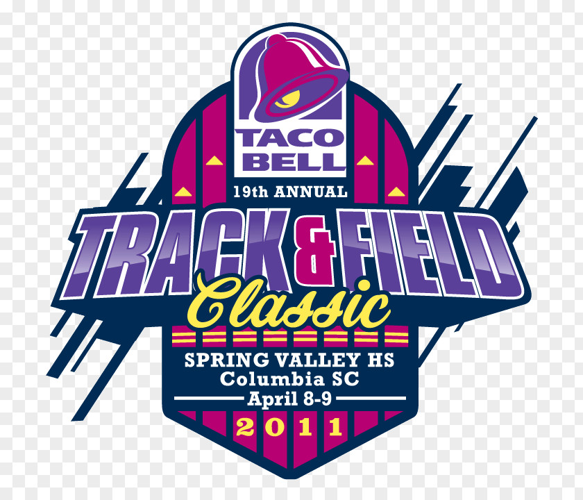 Purple Taco Bell Logo Brand Font PNG