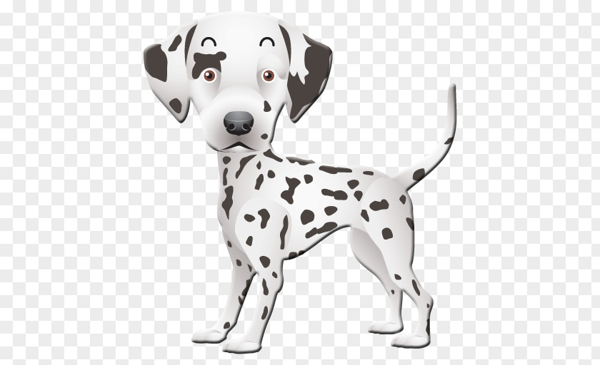 White Spots Puppy Dalmatian Dog Paper Postcard Birthday PNG