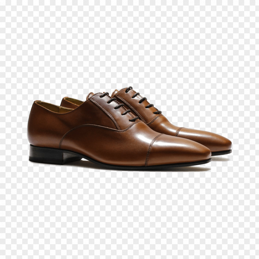 William C Dement Leather Brogue Shoe Church's Oxford PNG