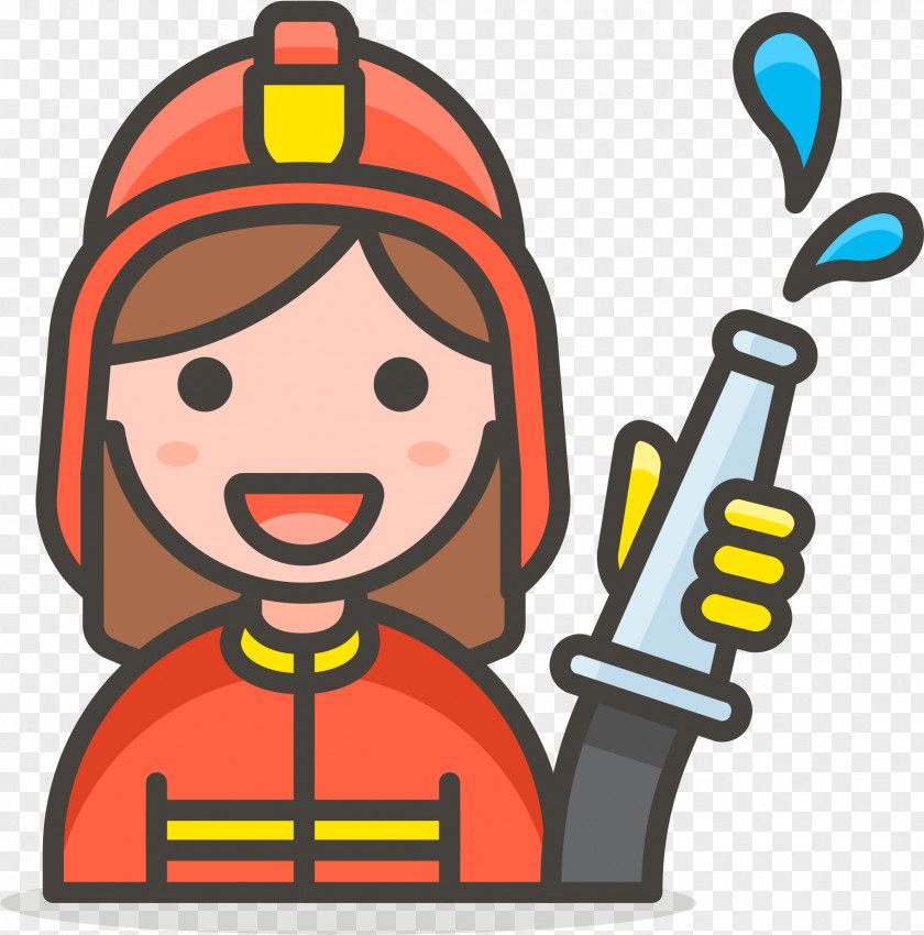 Construction Worker Cartoon Emoji Fire PNG