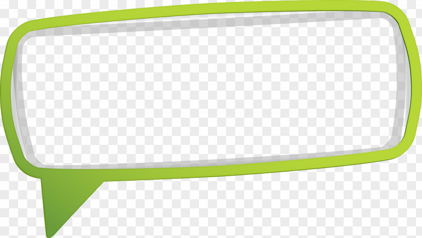 Green Four Angle Border Material Pattern PNG