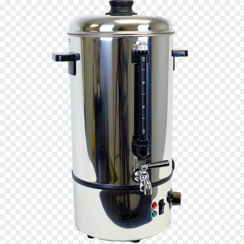 Hot Water Coffee Percolator Coffeemaker Electric Boiler Home Appliance PNG