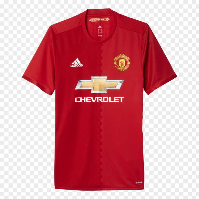 Adidas 2016–17 Manchester United F.C. Season Premier League Old Trafford Jersey PNG