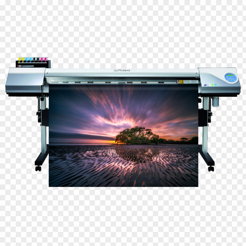 Printer Wide-format Printing Paper Roland Corporation PNG