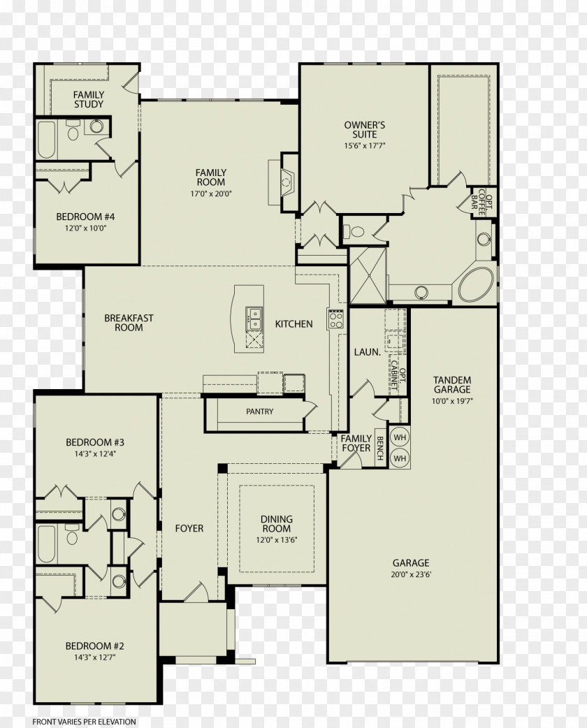 Real Estate Floor Plan House PNG