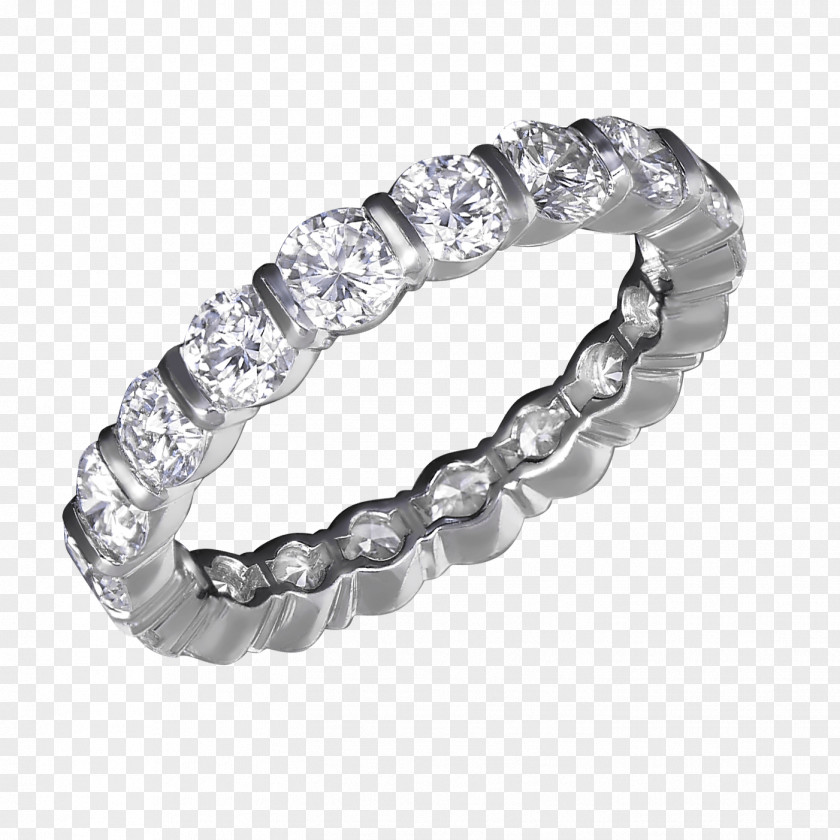 Ring Wedding Diamond Jewellery Eternity PNG