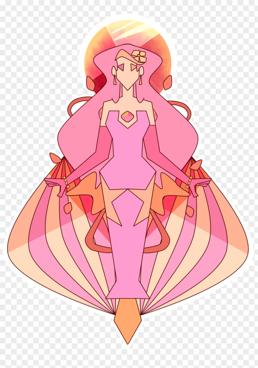 Mural Art Fairy Pink M Female Clip PNG