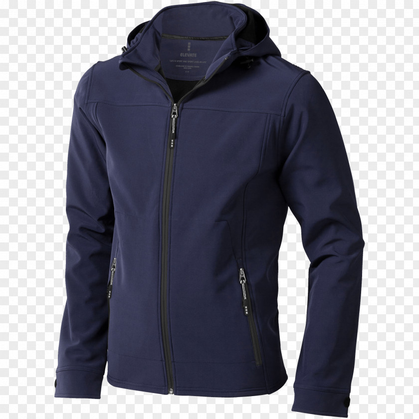 Navy Wind Hoodie Fleece Jacket T-shirt Zipper PNG