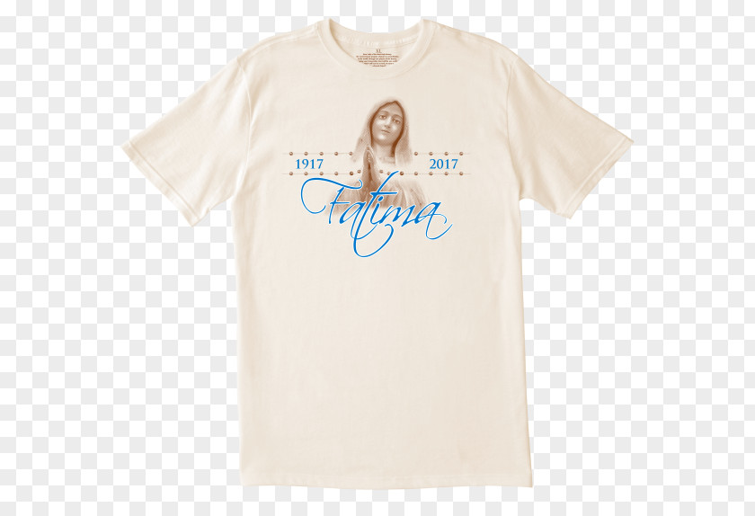 Our Lady Of Fatima T-shirt Shoulder Sleeve Font PNG