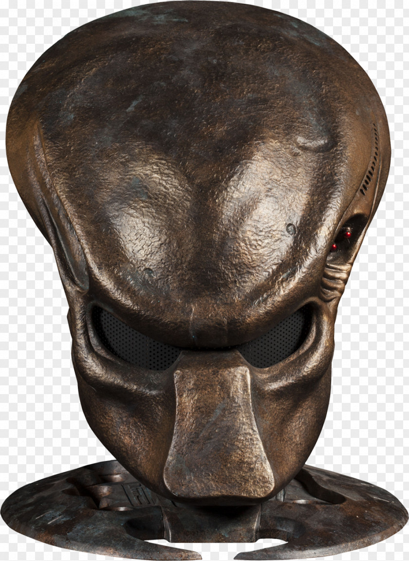 Predator Alien Mask Prop Replica Sideshow Collectibles PNG