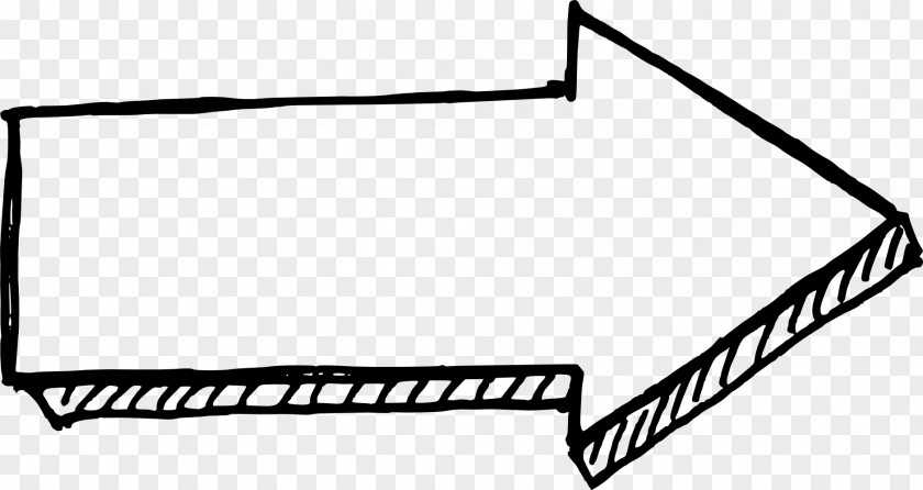 Sketch Drawing Arrow PNG