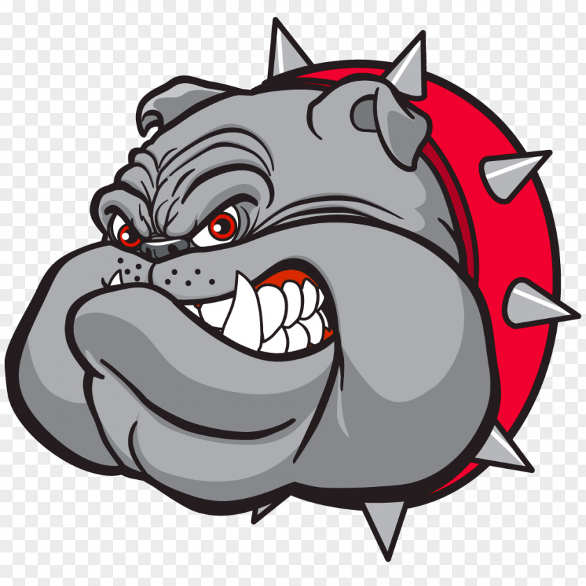 Crying Bulldog Briarhill Middle School Clip Art PNG